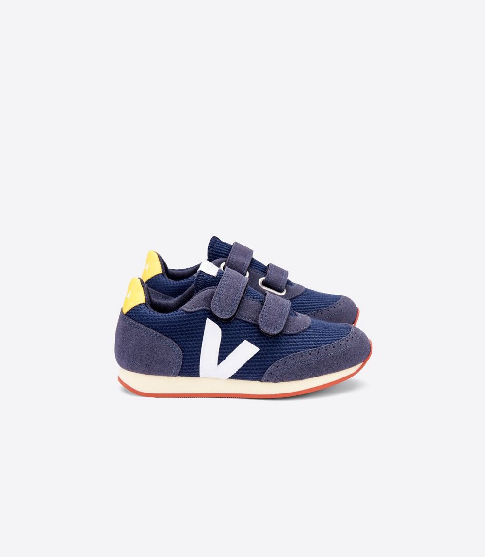 Veja Sneakers Copii - Arcade B-Mesh - Bleumarin/Albi - 3015874-JL